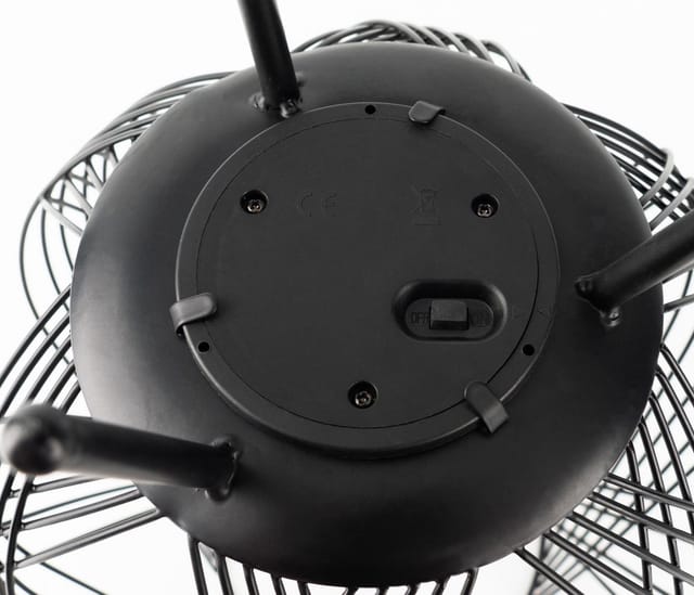 Dehner LED Solarleuchte Romy, LED Gartenlaterne, Solar, Ø22 x H31 cm, Metall, schwarz, Warmweiß, Dämmerungssensor, Solar