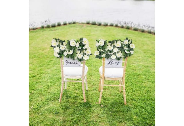 Kunstblumenstrauß Blumengirlande Deko Künstliche Rosengirlande Hochzeit, Agger