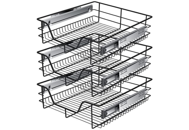 KESSER Schublade, Teleskopschublade Küchenschublade Küchenschrank