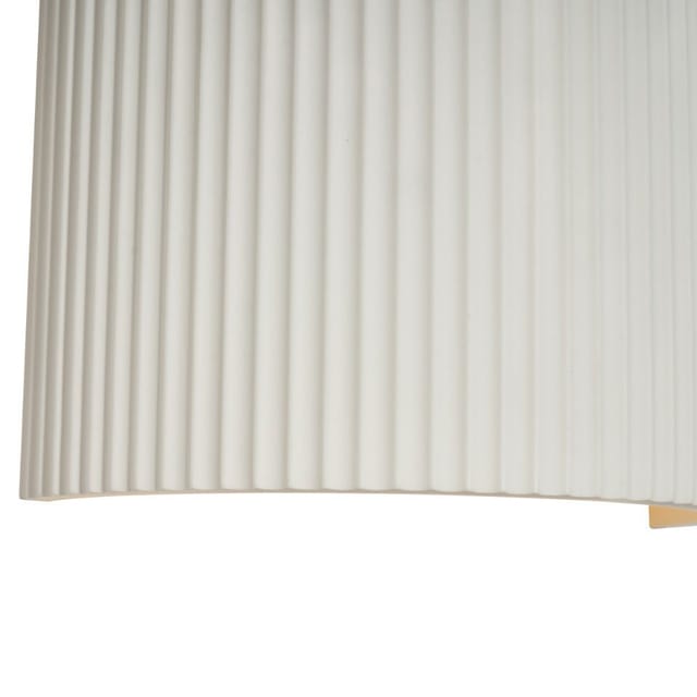 Qazqa Wandleuchte Plaster, ohne Leuchtmittel, Warmweiß, QAZQA Wand­leuchte, e27, Beige, Gips, Skandinavisch
