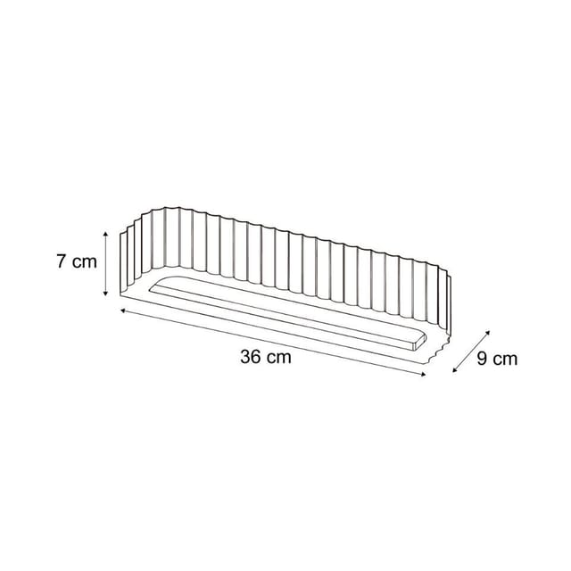 Qazqa Wandleuchte Plaster, ohne Leuchtmittel, Extra-Warmweiß, QAZQA Wand­leuchte, e14, Beige, Gips, Skandinavisch