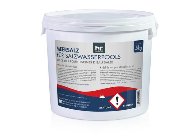 Höfer Chemie GmbH Poolpflege 5 kg Poolsalz für Salzwasserpools / Salzelektrolyse
