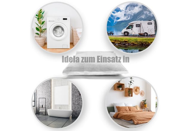 BigDean Luftentfeuchter-Nachfüllpack 4 Stück Nachfüllpack 680g – Raumentfeuchter Granulat, für Luftentfeuchter Boxen (Universal), Geruchsneutrales, Set, 4 Nachfüllbeutel, Universelle Ersatzbeutel ohne Strom