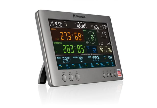 BRESSER BRESSER Smarte Tuya Profi-Wetterstation mit 7-in-1-Sensor Wetterstation
