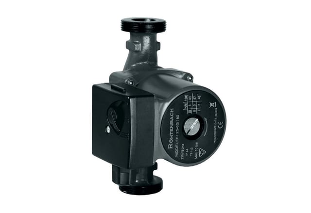 ROHTENBACH Umwälzpumpe Rohtenbach RH 25-60/180 Umwälzpumpe Heizungspumpe 180mm 6m (1-tlg)