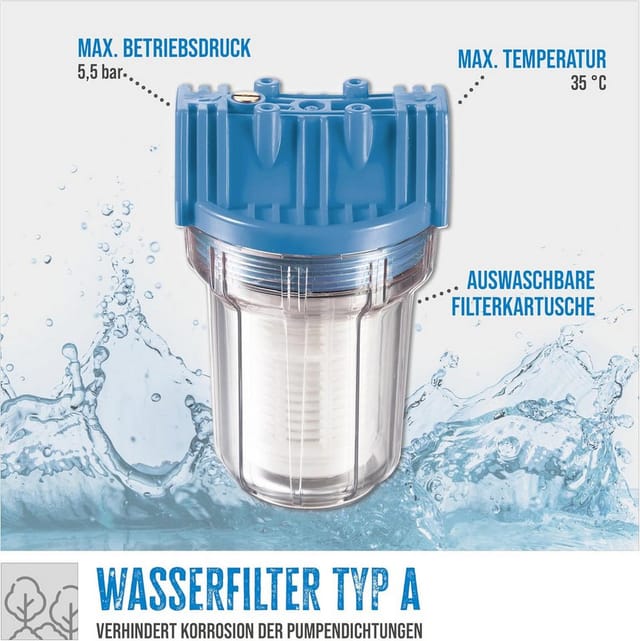 Güde Wasserpumpe Vorfilter Schmutzfilter K Hauswasserwerk Gartenpumpe fü Güde, Einhell