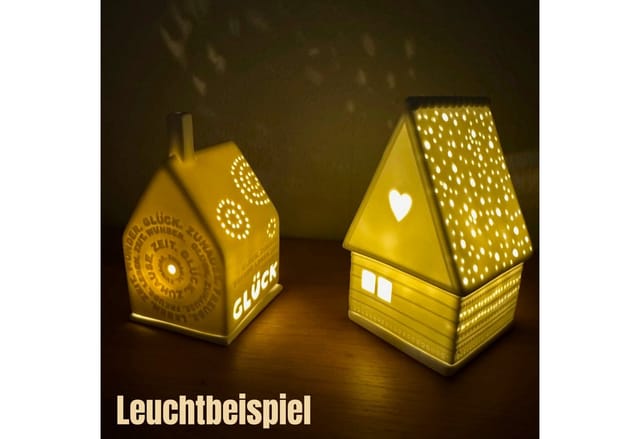 Online-Fuchs LED Dekolicht Set - Power LEDs als Ersatz für Teelichter, Kerzen zur Beleuchtung, 3 leistungsstarke SMD-LEDs, warmweiß, 4er oder 10er Set wählbar