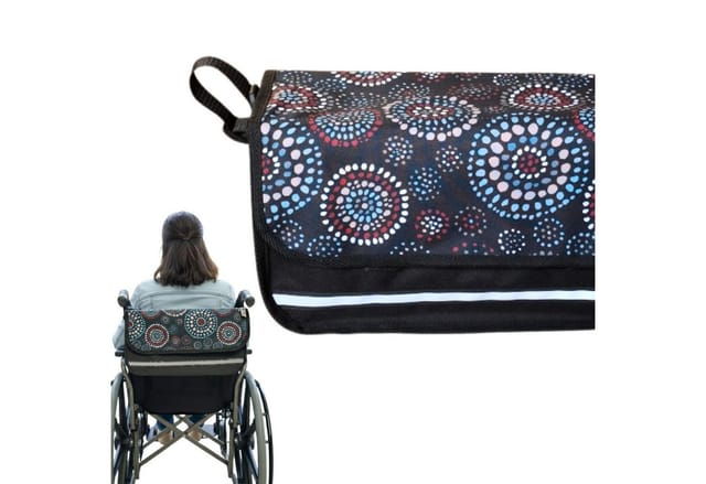 Seniori Aufbewahrungstasche SENIORI Rollator / Rollstuhl Tasche Rollatortasche Rollstuhltasche, 1M. Kreise - Mini