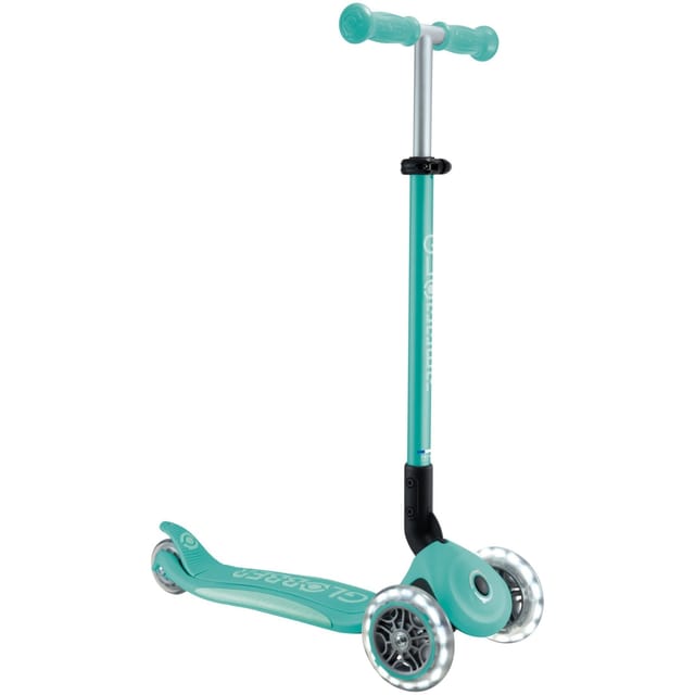 Globber Tretroller GLOBBER ELITE LIGHTS, mit Leuchtrollen