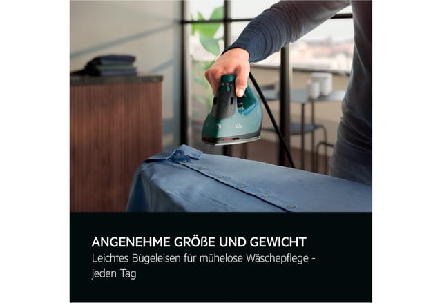 AEG Dampfbügeleisen SI5-2-6OG Gentle 5000, 2400 W, Anti-Kalk-System, Restwärmeanzeige, 110 g Dampfstoss