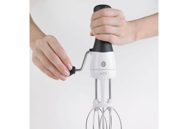 OXO Good Grips Schneebesen, mit Kurbel
