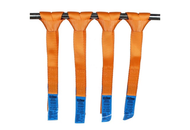 TRUTZHOLM Spanngurt 4x Gurtschlaufen Doppelschlaufen 1750 kg Gurtlast Zurrschlaufen (Set)
