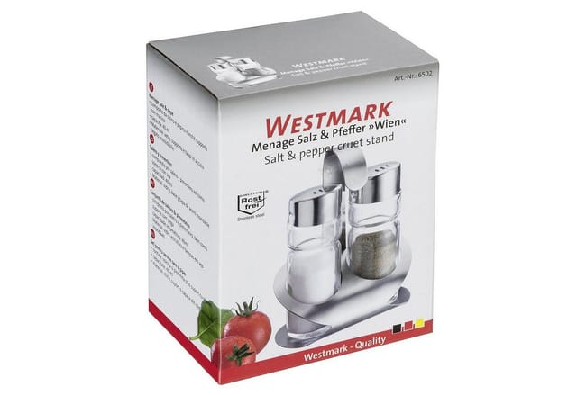 WESTMARK Salz- / Pfefferstreuer, (3-tlg)