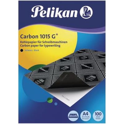 Pelikan Notenblock Kohlepapier A4 100 Blatt schwarz