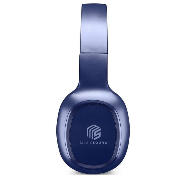 Cellularline On Ear Headset Bluetooth®, Kabellos, kabelgebunden Blau Kopfhörer (Lautstärkeregelung, Touch-Steuerung)