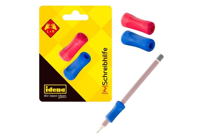 Idena Bleistift Idena Schreibhilfe 2er blau pink