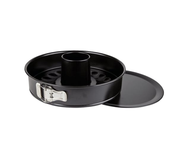 EUROHOME Springform Kuchenform rund mit Kranzeinsatz Ø28 cm Antihaftbeschichtung, (2-tlg), Kuchenform rund - Backform Kuchen antihaft