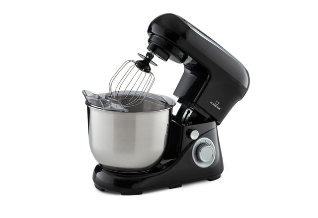 Klarstein Küchenmaschine mit Kochfunktion, 1300 W, 5 l Schüssel, Knetmaschine Teigmaschine Teigknetmaschine Rührmaschine Standmixer