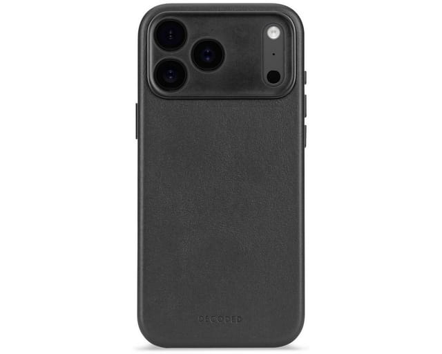 DECODED Smartphone-Hülle Leather Backcover iPhone 17 Pro Max