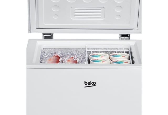 BEKO Gefriertruhe CF100EWN, 54,5 cm breit, 98 l, 1 Korb