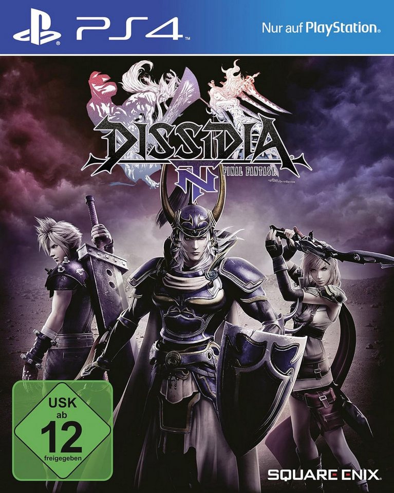 Dissidia Final Fantasy NT Playstation 4 PlayStation 4, HD-Video-Ausgang, PS4 Pro Enhanced