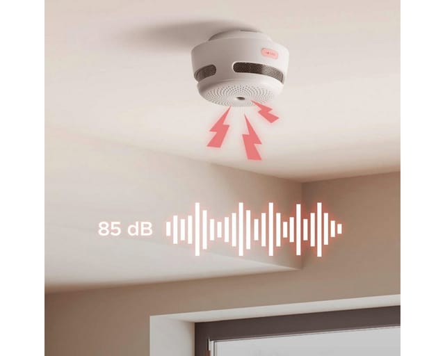 X-SENSE X-Sense XS01-M Vernetzter RF-Funk-Mini-Rauchmelder Rauchmelder (85 dB Alarm)