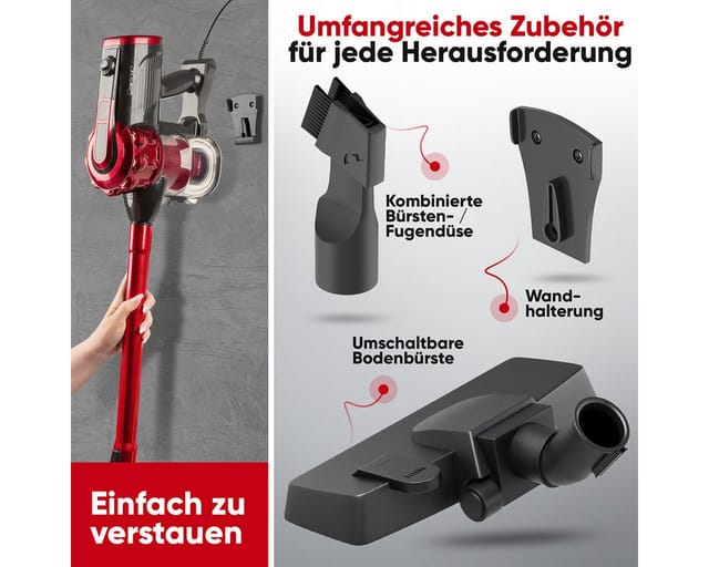 CLATRONIC Bodenstaubsauger BS 1314, Staubsauger Handstaubsauger, starke Saugleistung