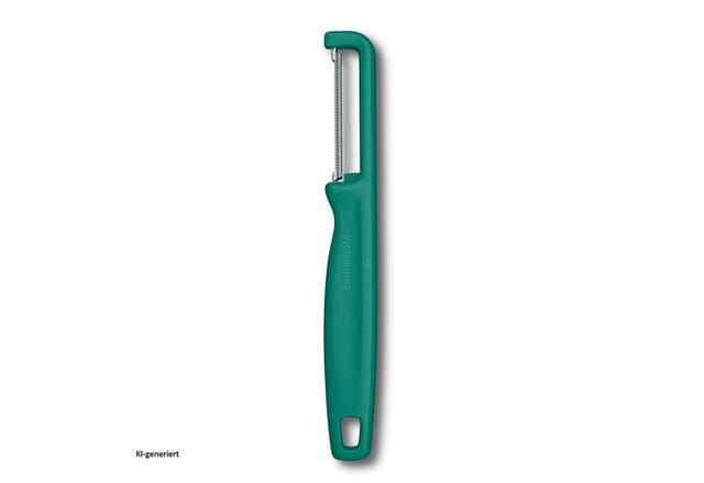 Victorinox Sparschäler Sparschäler mit gezackter Klinge, (Stück, 1-tlg., 1 Sparschäler), Gemüseschäler