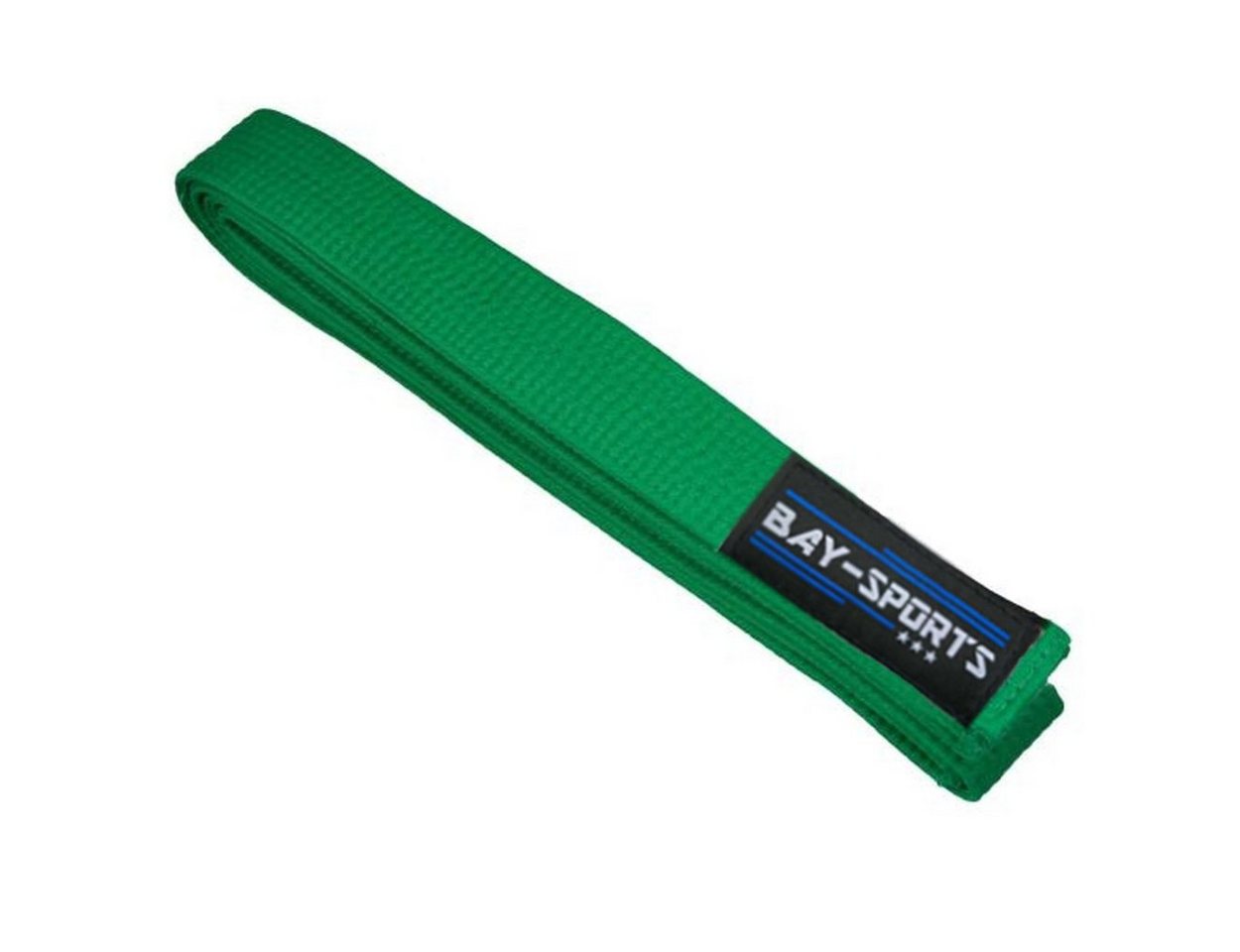 BAY-Sports Karateanzug Budogürtel Karategürtel Kampfsportgürtel grün Budogürtel grün, Judogürtel, Taekwondogürtel, Länge 160 cm - 350 cm Bild 4