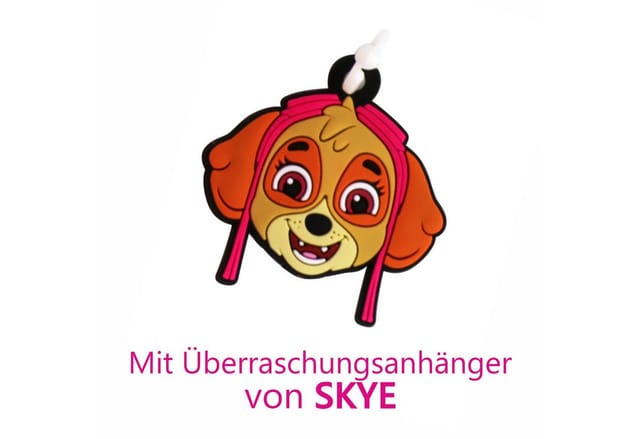 HF Home Flair Badekugel 2x Paw Patrol Badebombe - große Badekugel Skye mit Überraschung, 2-tlg., rosa Badekugel - Erdbeerduft - Vegan- 170g