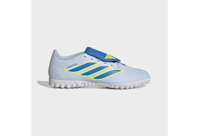 adidas Performance PREDATOR CLUB, ROLLRASEN, UMSCHLAGBARE ZUNGE Fußballschuh für kurzen Kunstrasen, Hart- und Aschenplätze
