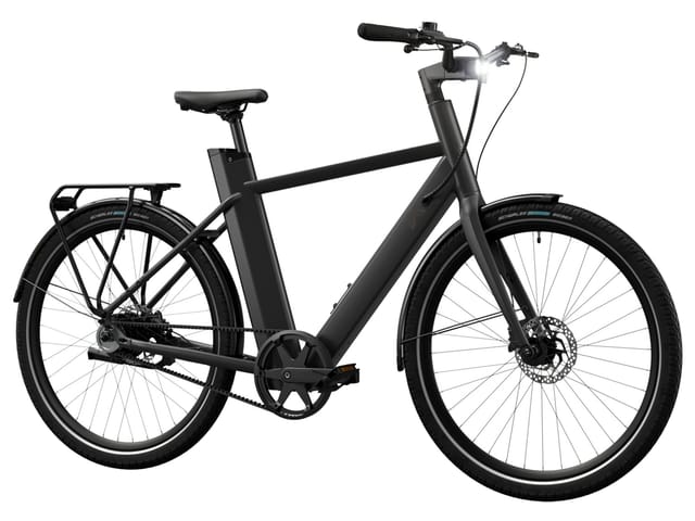 CRIVIT Urban E-Bike X.3 Belt Drive (All Black)