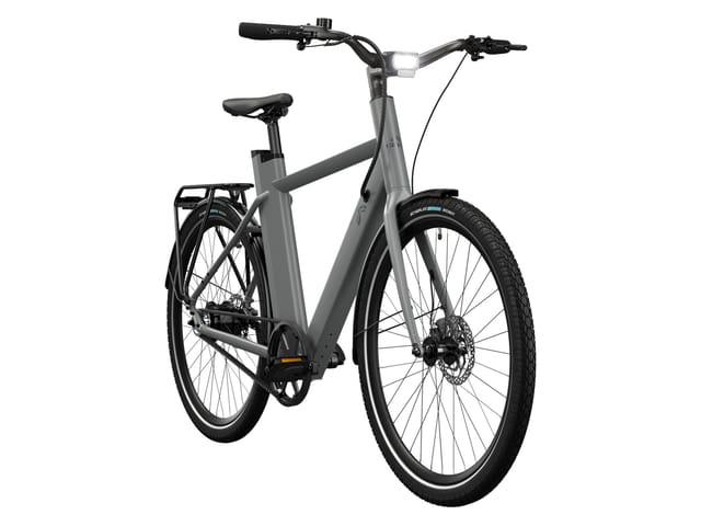 CRIVIT Urban E-Bike X.3 Belt Drive (Ash Grey)