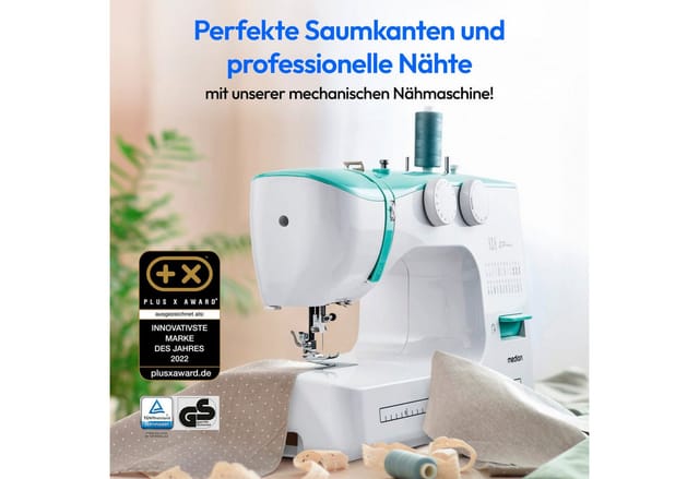 Medion SM60 Nähmaschine Turquoise 24 Stiche