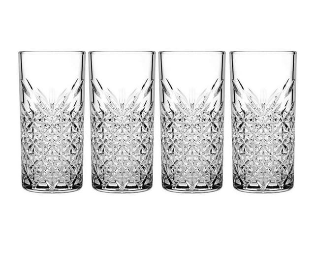 Secret De Gourmet Timeless Set 4 Longdrinkgläser Transparent 450 Ml