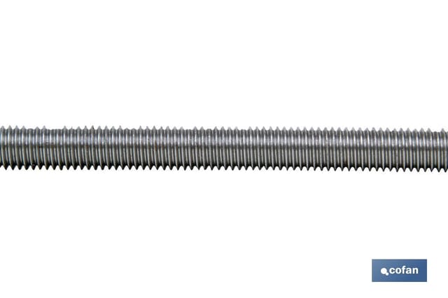 Gewindestange 8,8 (1 M), Verzinkt Din 975 C.8,8 M-27