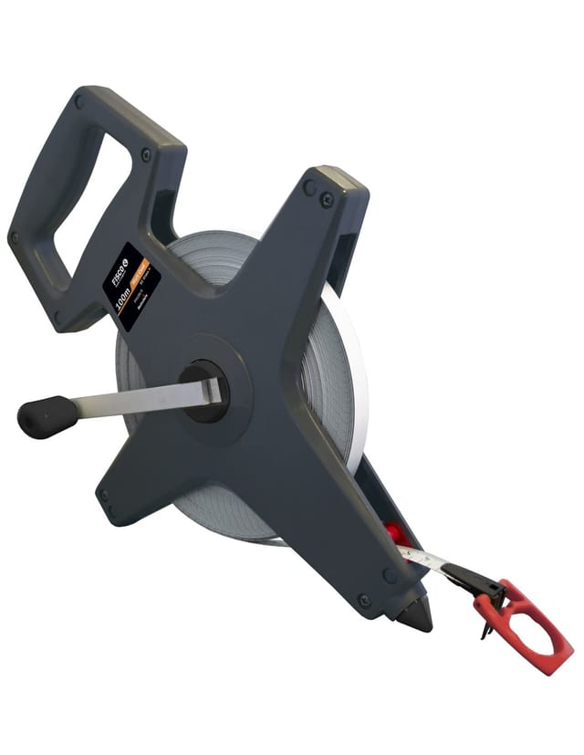 Maßband Fisco Pacer Schwarz 100 Meter 10 Millimeter