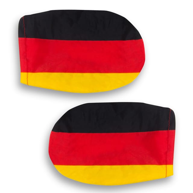 Dema - Autospiegel-überzug Deutschland Auto Fahne Fußball Wm Fanartikel 2er Set