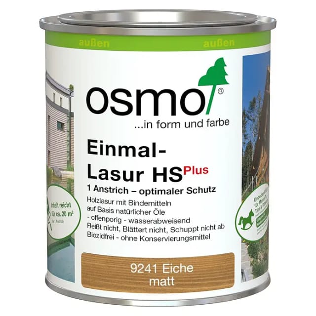 9241 Einmal Lasur Hs Plus Eiche 750ml - Osmo