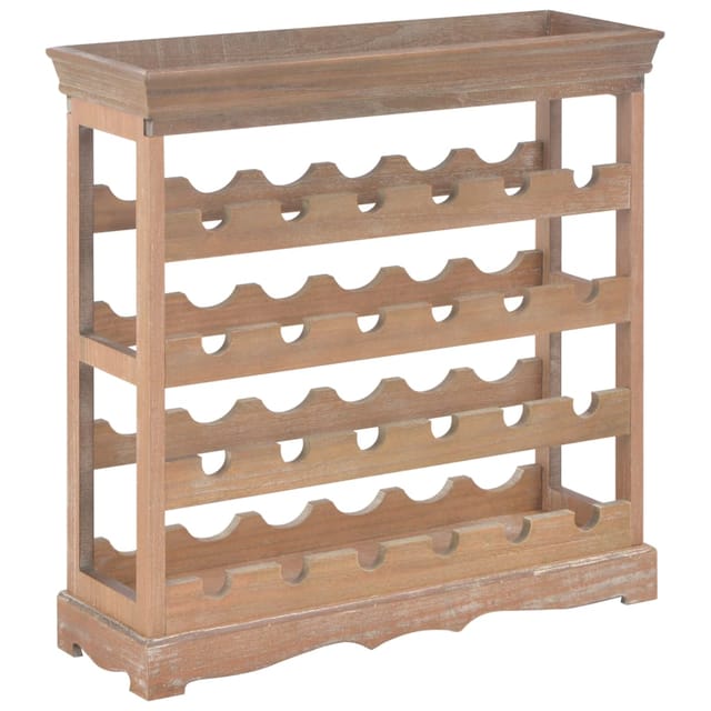 Weinschrank Braun 70 X 22,5 X 70,5 Cm Mdf Vidaxl