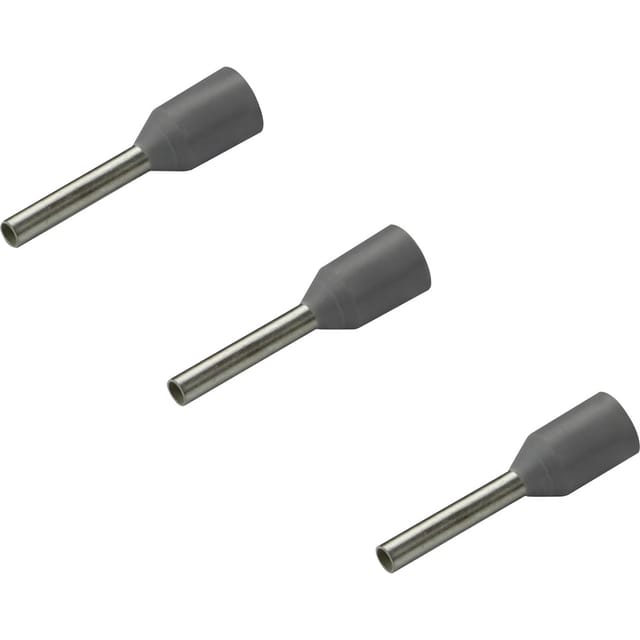 Rittal - 4050.743 Aderendhülse 0.75 Mm² Teilisoliert Grau 500 St.