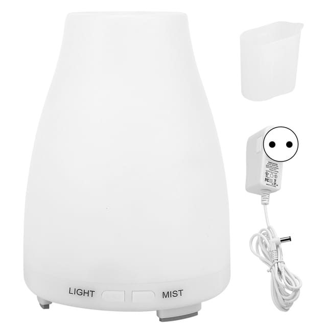 Tisch-aromadiffusor Mit Luftbefeuchter Und Led-nachtlicht, 200 Ml, Eu-stecker 100–240 V