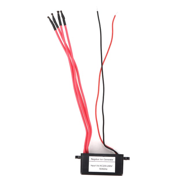 Tragbarer Negativ-ionen-generator - Mini-luftionisator-modul - Usb-luftreiniger Für Auto Und Zuhause - 4 Negative Leitungen (ac 200-240v)