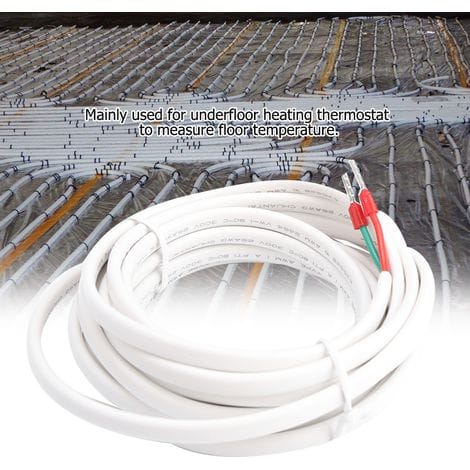 Temperaturfühler Für Fußbodenheizung, 3 Meter Langes Sensorkabel, Thermostatzubehör