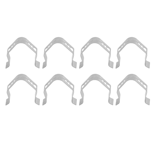 4-teiliges Herdschutzgitter-set Mit Antihaft-ptfe-beschichtung, Schutz Für Gasherde Und Kochfelder, 27 X 27 Cm, 0,1 Mm, Silber