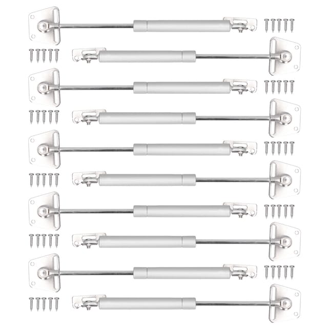 Hydraulische Möbelstützstange – 10er-pack, Soft-close-scharnier, Gasdruckfeder Mit Eisenkopf