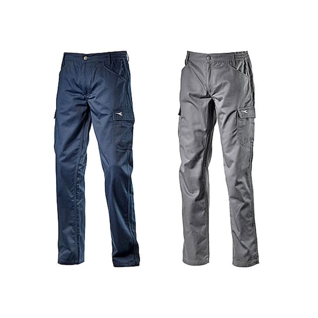 Utility Pant Arbeitshose - S - Grau - Diadora