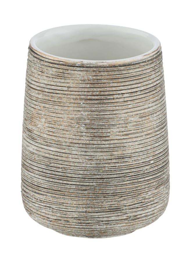 Zahnputz Becher Fedio Bürsten Halter Halter Keramik Bad Wc Zahnbecher - Gold - Wenko