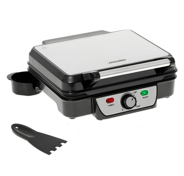 Mesko Ms 3050 Elektrischer Grill Schwarz 28x23 Cm