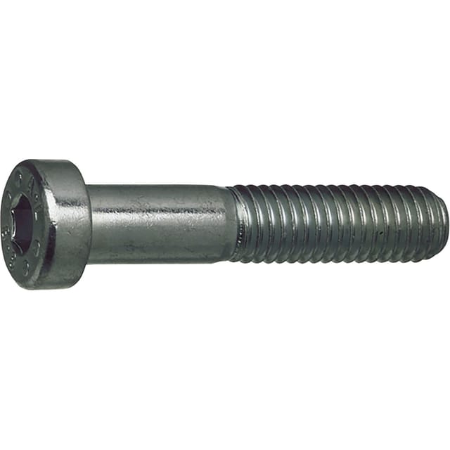 Zylinderschrauben Niedriger Kopf M6x 16 Innensechskant Din7984, Stahl Blank - 500 Stück